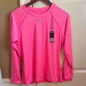 NOBULL Pink Long Sleeve Tee